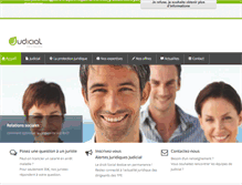 Tablet Screenshot of judicial.fr